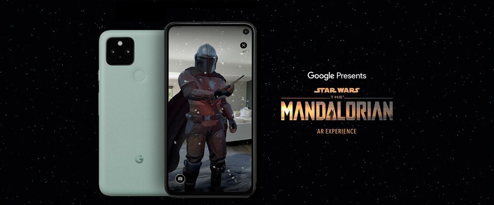 The Mandalorian artırılmış gerçeklik deneyimi görseli