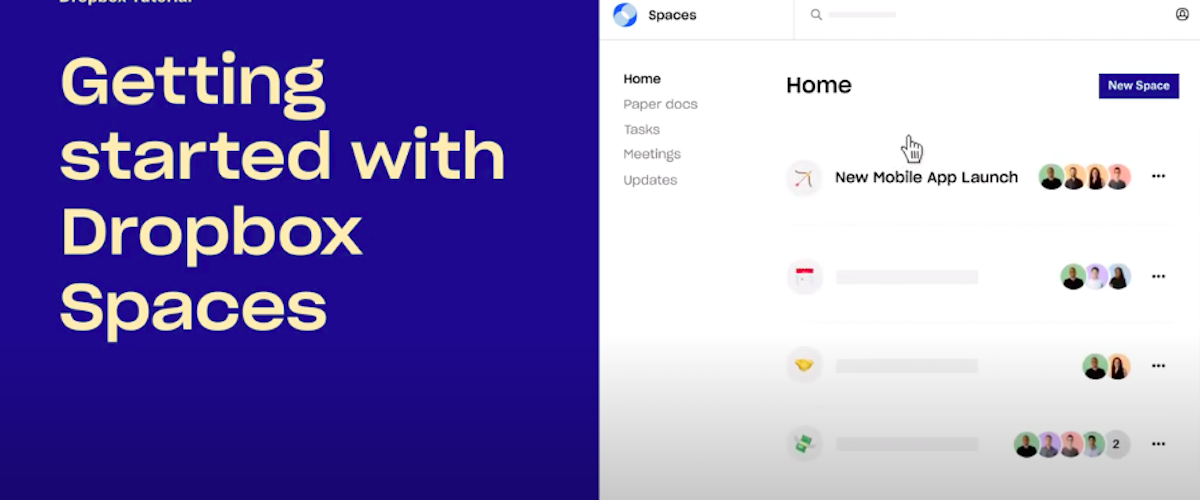 Dropbox Spaces görseli