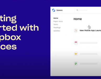 Dropbox Spaces görseli